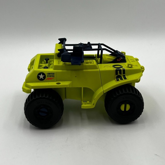 GI Joe Badger Front Line Attack Jeep 1990 Vintage Hasbro ARAH Incomplete - Picture 8 of 14